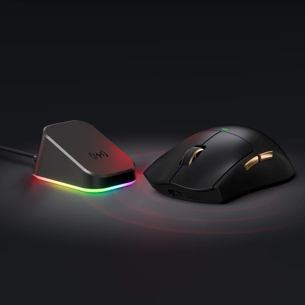Bežični gaming miš MCHOSE K7 Ultra Lightweight black