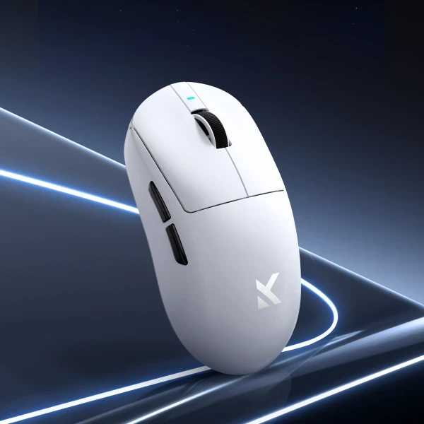 Bežični gaming miš MCHOSE A7 Pro S Lightweight white