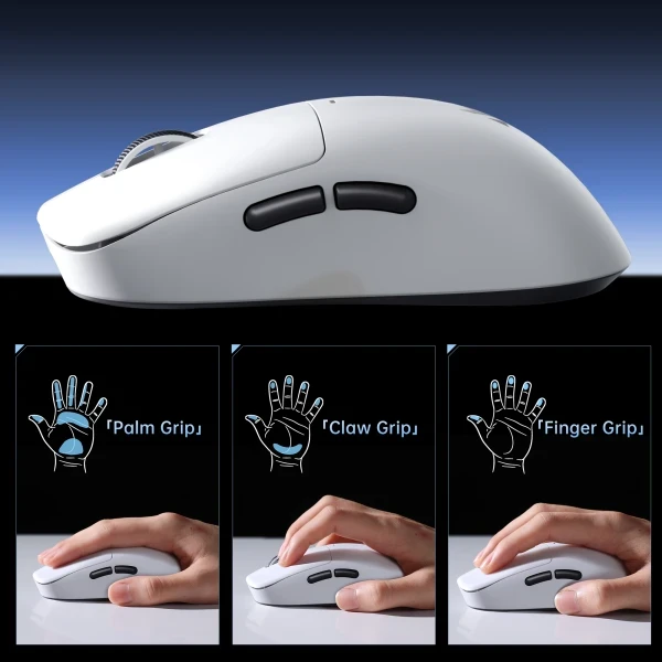 Bežični gaming miš MCHOSE M7 Ultra white