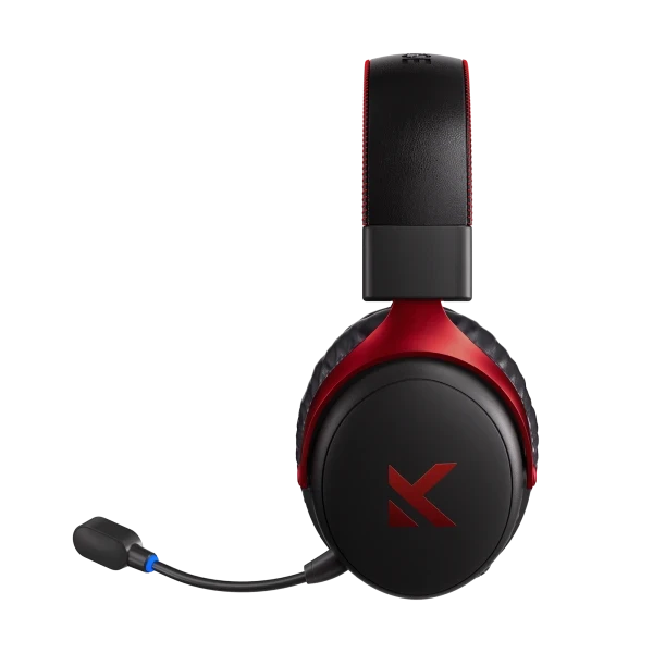 Bežične gaming slušalice MCHOSE V9 Pro black red