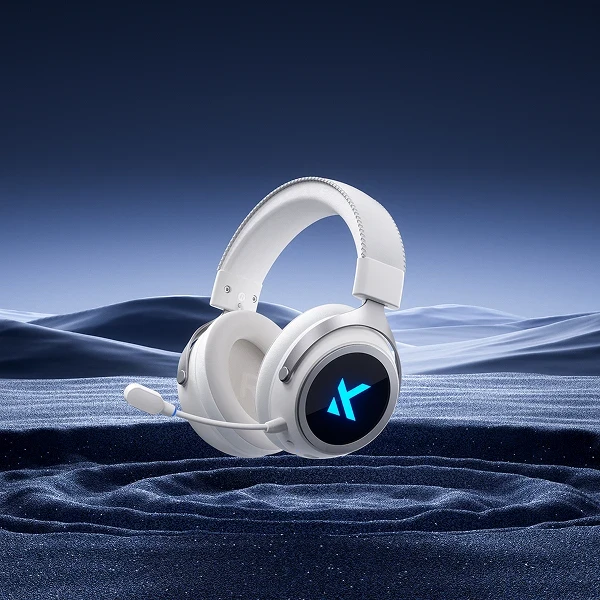 Bežične gaming slušalice MCHOSE X9 white