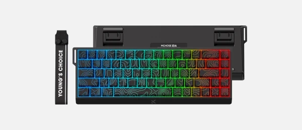 Gaming tastatura MCHOSE Ace 68 Hall Effect Magnetic Switch black topographic