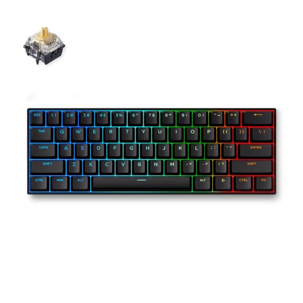 Gaming tastatura MCHOSE Ace 60 Pro Magnetic Switch black