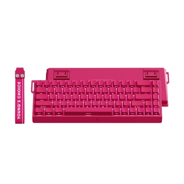 Gaming tastatura MCHOSE Ace 68 Hall Effect Magnetic Switch rose red