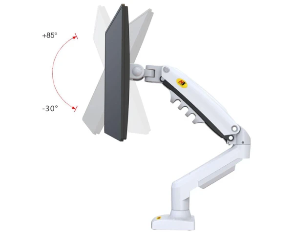 NORTH BAYOU F80 stoni nosač za monitor beli 17-30 inča 