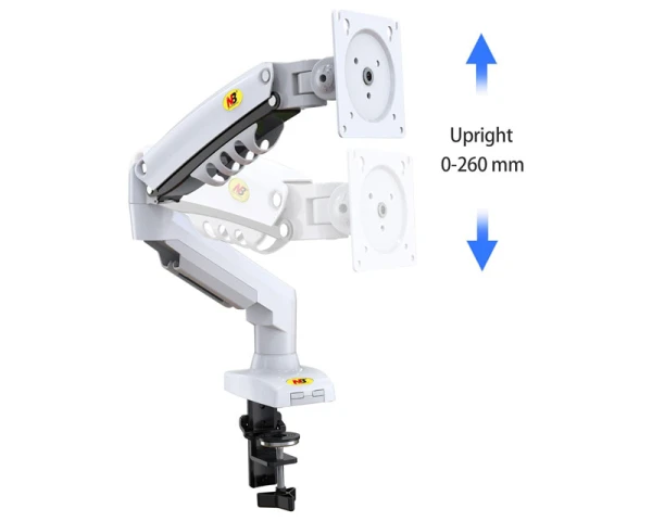 NORTH BAYOU F80 stoni nosač za monitor beli 17-30 inča 