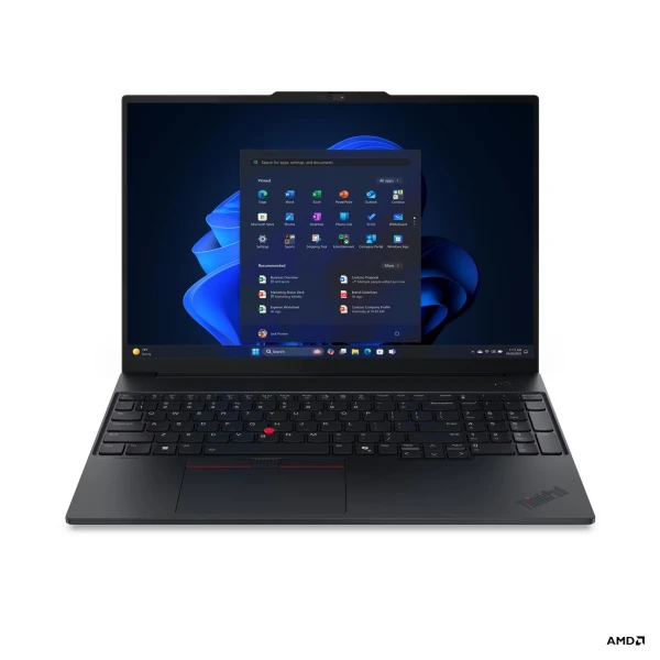 ThinkPad E16 AMD G3 Ryzen 7 250 (8C/16T, 3.3/5.1GHz, 8MB L2/16MB L3), 16GB DDR5 5600, SSD 512GB NVMe 2242, 16.0'' WUXGA (1920x1200) AG IPS 3