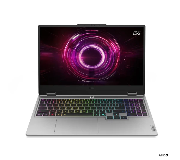 LOQ 15AHP10 (Luna Grey) 8-Core Ryzen 7 250 5.1GHz/24MB 16GB DDR5 1TB-SSD-M.2-NVMe 15.6'' FHD IPS AG (1920x1080) 144Hz 100%-sRGB 720p RTX5060