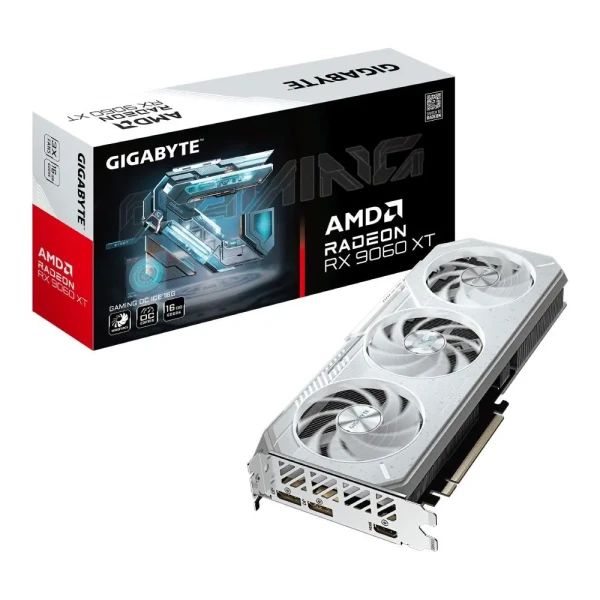Radeon RX 9060 XT GAMING OC ICE 16GB ( GV-R906XGAMINGOCICE-16GD ) 
