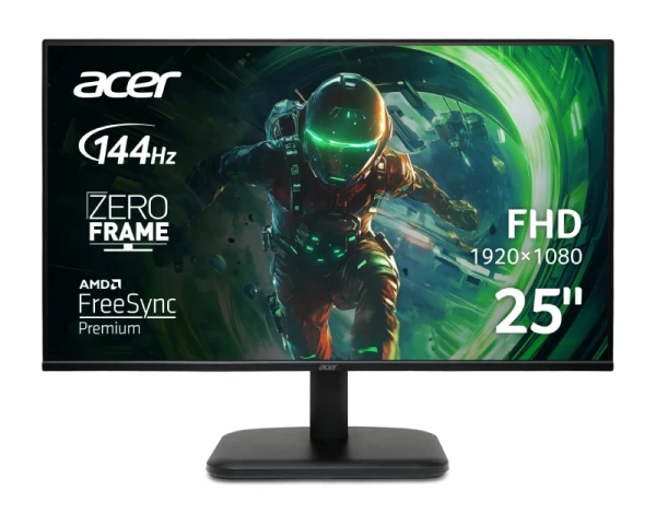 ACER 24.5 inča EK251QP6BI FHD 1920x1080 IPS 144 Hz gaming monitor 