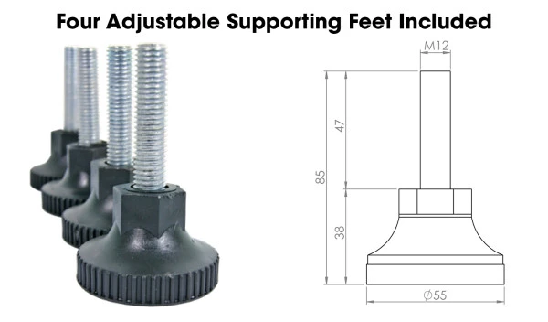 Rack orman Intellinet 713078 19''22U 1144x600x600