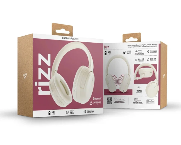 ENERGY SISTEM Cream Rizz slušalice krem (M45969) 