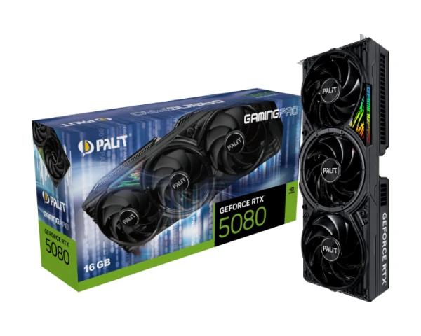 PALIT nVidia GeForce RTX 5080 16GB 256bit RTX 5080 GamingPro grafička karta