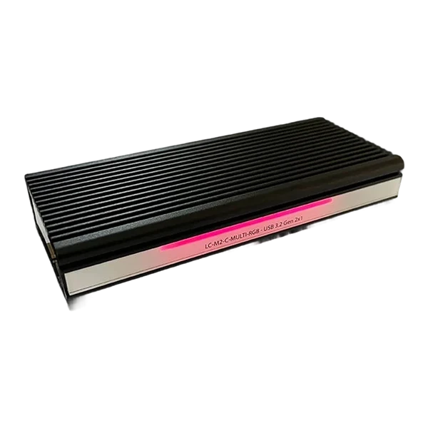 Externo kućište za Nvme LC Power LC-M2-C-MULTI-RGB NVMEM.2
