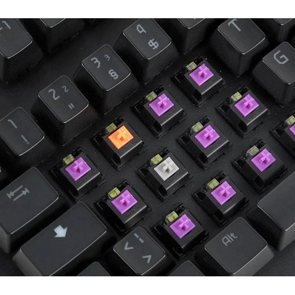 Tastatura USB EPICGEAR DeFiant US siva