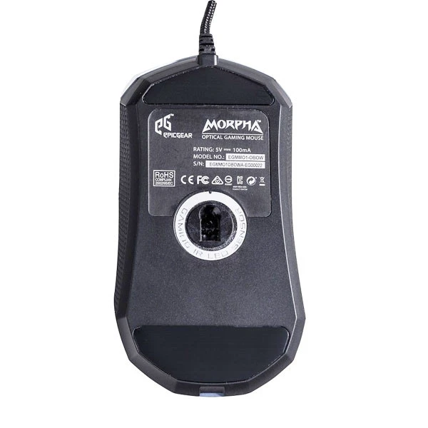 Miš USB EPICGEAR Morpha metalic