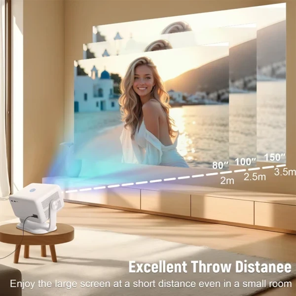 Projektor Zeus Z-R5 FHD 1920X1080LEDLCD6000LUM(350ANSI)DuaWiFimiracBTHDMIUSBAVzv