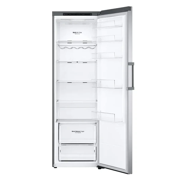 Frižider, Total No Frost, E, 386 litara, Door Cooling+™, Stalak za flaše, ŠxVxD: 59,5x186x70,7 cm, Srebrna ( GLT51PZGSZ ) 