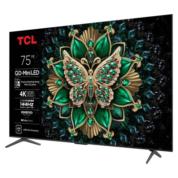 Televizor TCL 75C6KMiniLED-QLED75''4K UHD144HzGoogle TVcrna' ( '75C6K' ) 