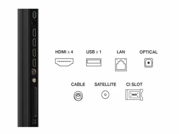 Televizor TCL 55C6KMiniLED-QLED55''4K UHD144HzGoogle TVcrna' ( '55C6K' ) 