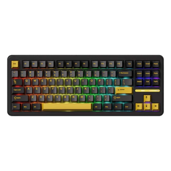 Akko Tac 87 Black & Gold - echanical Gaming Keyboard