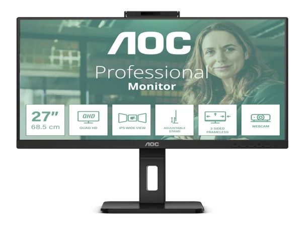 Monitor AOC Q27P3QW 27''IPS2560X1440754ms GTGHDMI2X,DP,USBVESAzvucnicikameracrna' ( 'Q27P3QW' ) 