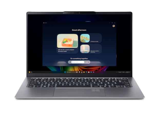 Laptop ACER Swift Go 14 AI SFG14-64 Win11H14'' WUXGA OLEDRyzen 5 AI 34016GB512GB SSDsrebrna' ( 'NX.JDAEX.002' ) 