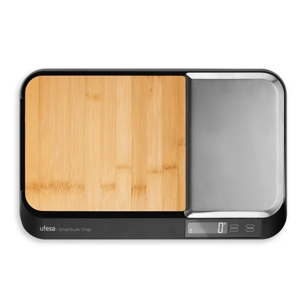 Kuhinjska vaga Ufesa Smartscale Chop sa daskom za sečenjedo 5kgLCD display
