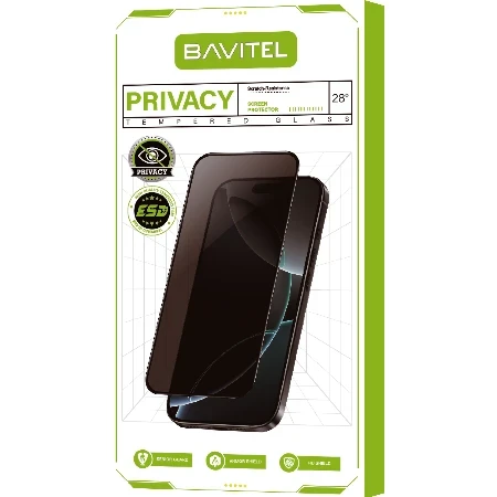 iPhone 17 Pro Max  Privacy  Bavitel zaštitno staklo- 9H Strong Hardness Anti-Scratch ( 95729 )
