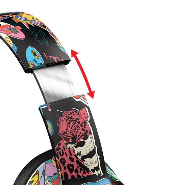 Xwave L750 black Bluetooth slušalice stereo sa mikrofonom/v5.3/Aux/microSD 