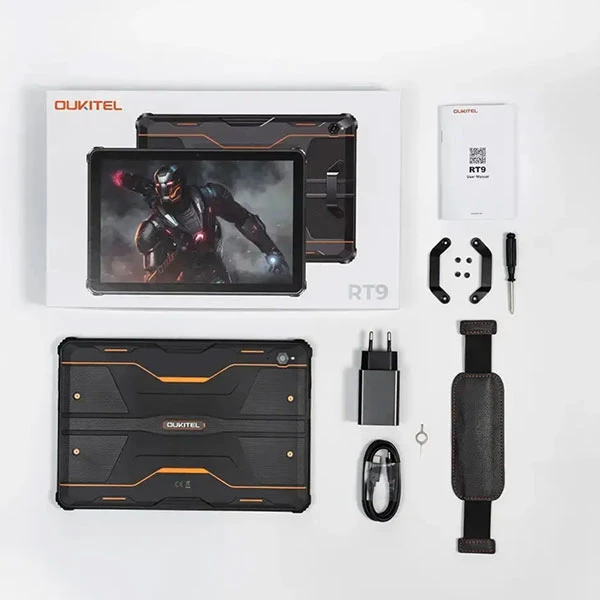 Oukitel RT9 Tablet 4G 10.1” 800x1280/6GB/256GB/11000mAh/GPS/BT/wi-fi/DualSIM/16Mpix/16Mpix/Android14 