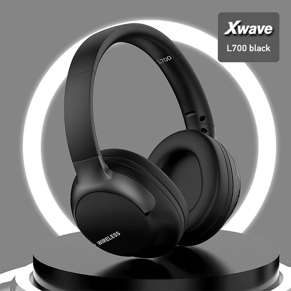Xwave L700 black Bluetooth slušalice stereo sa mikrofonom/v5.3/FM/Aux/microSD 