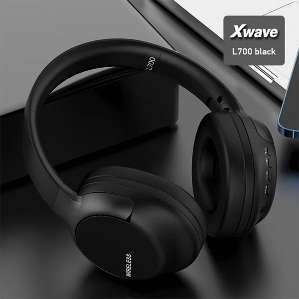 Xwave L700 black Bluetooth slušalice stereo sa mikrofonom/v5.3/FM/Aux/microSD 