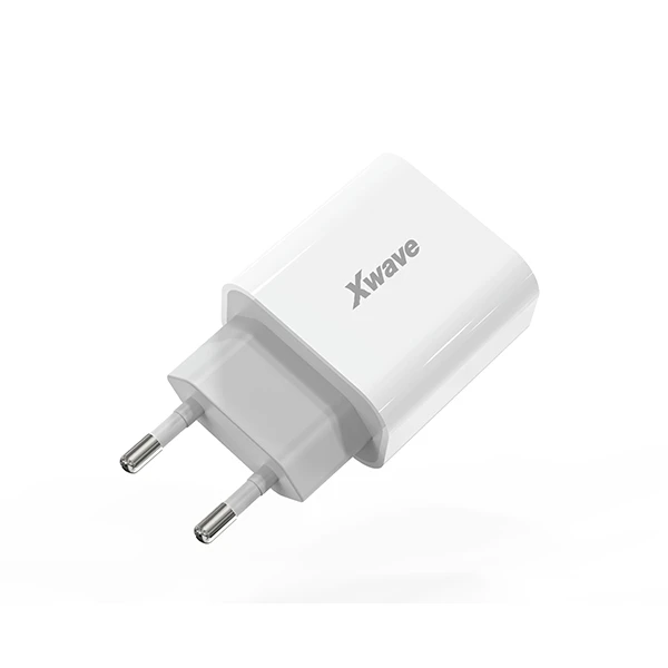 Xwave H20C 20w Brzi ZIDNI punjač za mobilne,tablete, usb C ,Beli 
