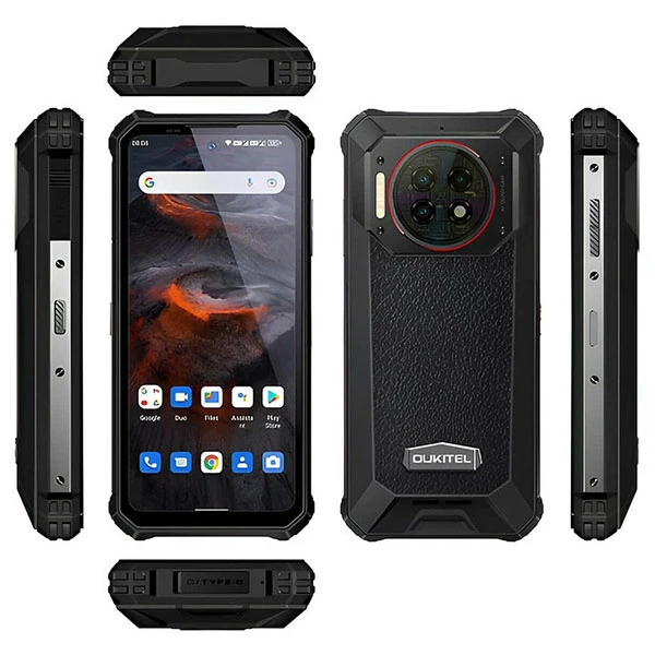 Oukitel WP19 pro black Rugged Smartphone 8GB/256GB/22000mAh/Android13 