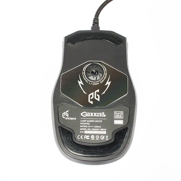 EPICGEAR Gekkota white Gaming Laserski miš/USB/do 8200dpi/11 tastera/1.8m kabl 