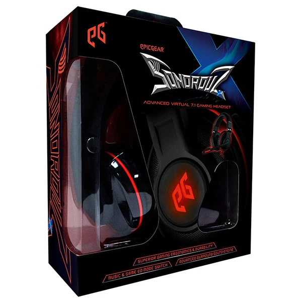 EPICGEAR Sonorouz X gaming slušalice sa mikrofonom 7.1 surround/USB/kabal 3m/LED/kontrola 