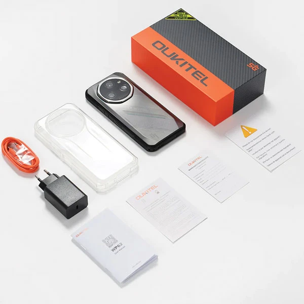 Oukitel WP62 Rugged Smartphone 5G/8GB+256GB/11000mAh/108MP+8MP+2MP/32MP/NFC/Android15 