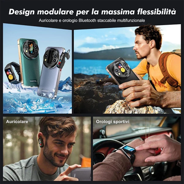 Oukitel WP200 Pro Rugged Smartphone 5G/24GB+1TB/8800mAh/108MP+2MP+0.3MP/32MP/AI/Gemini/NFC/Android15 