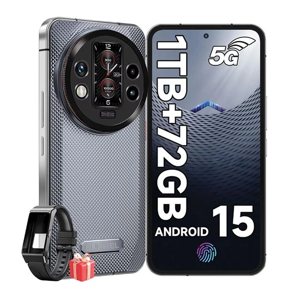 Oukitel WP200 Pro Rugged Smartphone 5G/24GB+1TB/8800mAh/108MP+2MP+0.3MP/32MP/AI/Gemini/NFC/Android15 