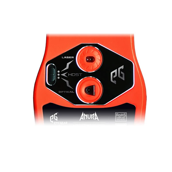 EPICGEAR AnurA Gaming miš HDST/Laser/Optički/USB/do 6030dpi/11 tastera/2m kabl/ Crna 