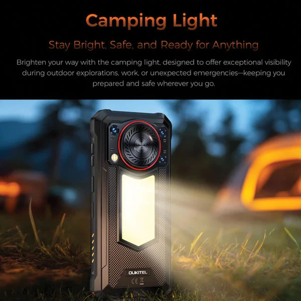 Oukitel WP53 Rugged Smartphone 4G/8GB+256GB/11000mAh/50MP+8MP+2MP/8MP/Android15 