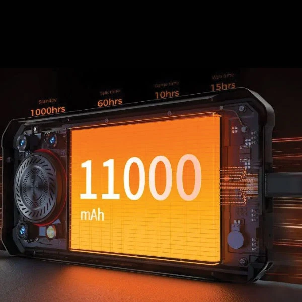 Oukitel WP53 Rugged Smartphone 4G/8GB+256GB/11000mAh/50MP+8MP+2MP/8MP/Android15 