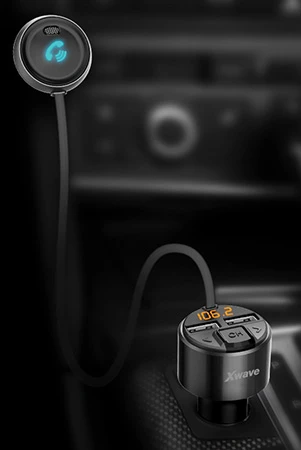 XWAVE FM Transmitter BT72 crni 2xUSB