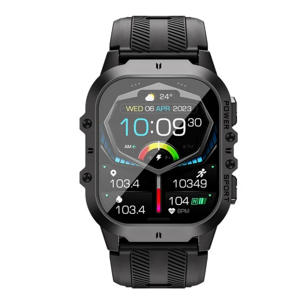 OUKITEL pametni sat BT20 Crno-Narandžasti Smart Watch Sport Rugged
