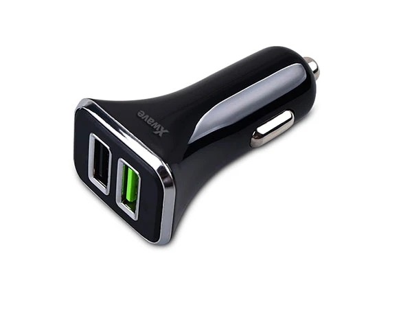 Xwave auto punjač C22-2 Crna / 2xUSB /3A