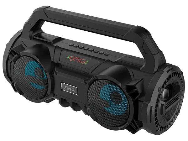 Xwave BT zvučnik DJ 111 20W(2x10W) FM radio/MicroSD/USB/AUX/Mikrofon/LED colorful