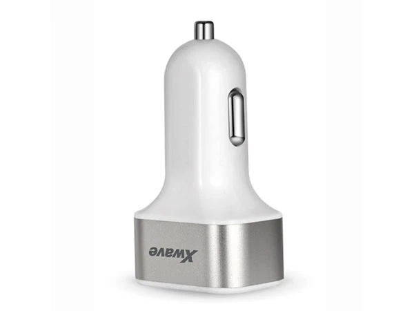 Xwave auto punjač C22-3 Srebrno-bela 3xUSB / 2A