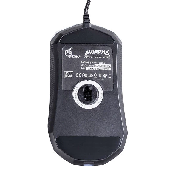 Miš USB EPICGEAR Morpha metalic