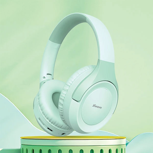 Xwave MX100 green Bluetooth slušalice stereo sa mikrofonom/v5.3/FM/Aux/microSD 
